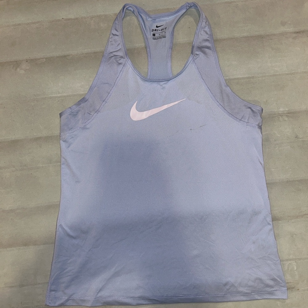 Nike Women's Sky Blue Racerback Tank Top